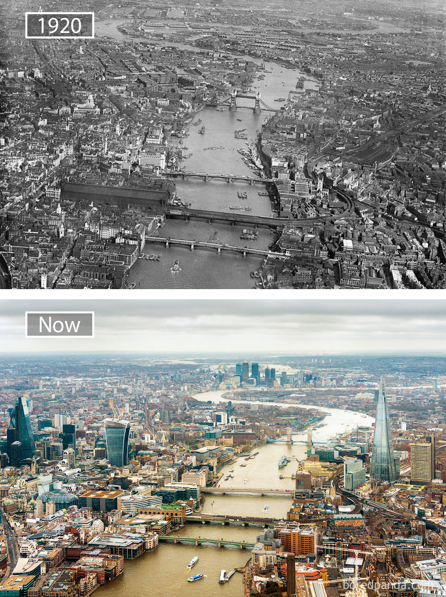 31 Before-And-After Pics Showing How Famous Cities Changed Over Time 31 Before-And-After Pics Showing How Famous Cities Changed Over Time
