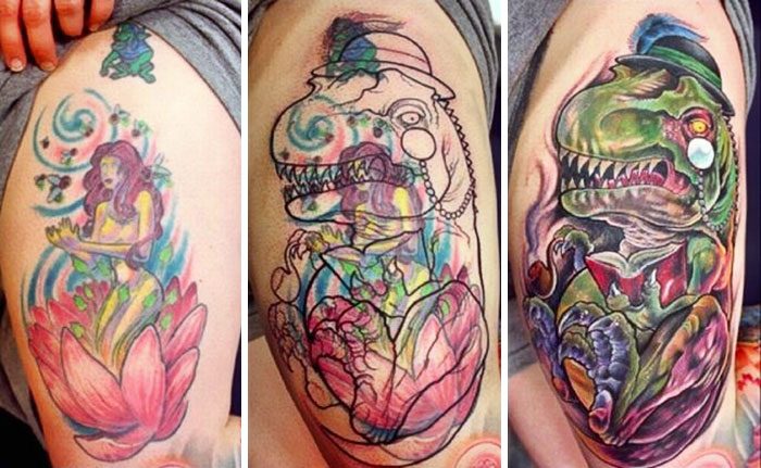 82 Creative Cover-Up Tattoo Ideas That Show A Bad Tattoo Is Not The End Of Life