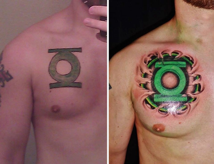 82 Creative Cover-Up Tattoo Ideas That Show A Bad Tattoo Is Not The End Of Life