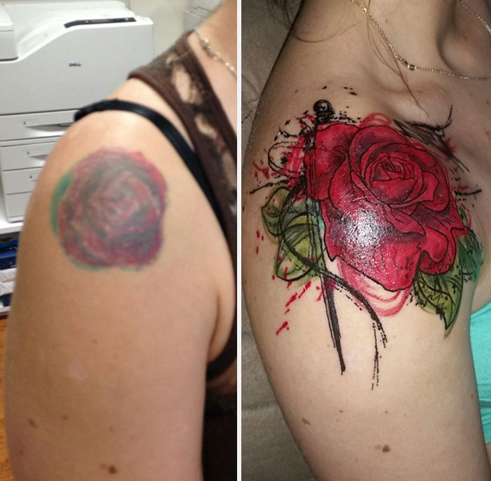 82 Creative Cover-Up Tattoo Ideas That Show A Bad Tattoo Is Not The End Of Life