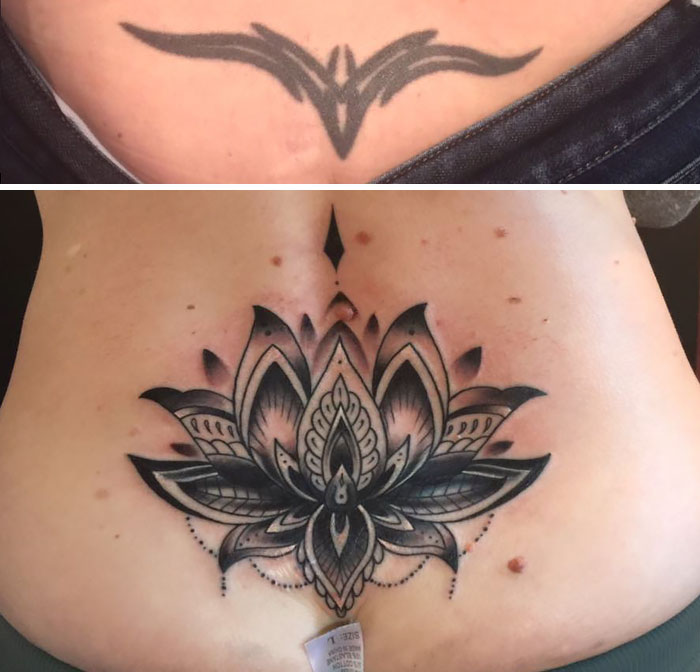82 Creative Cover-Up Tattoo Ideas That Show A Bad Tattoo Is Not The End Of Life