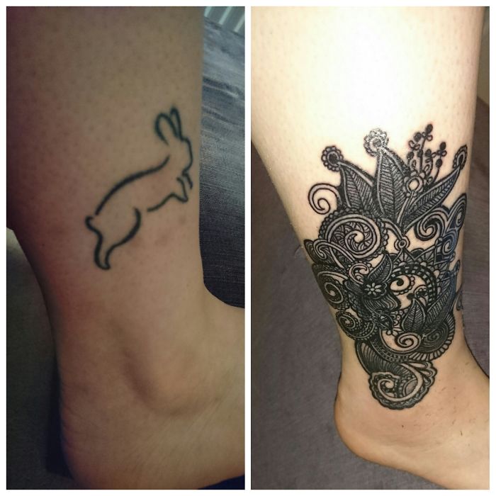 82 Creative Cover-Up Tattoo Ideas That Show A Bad Tattoo Is Not The End Of Life