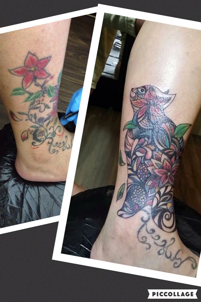 82 Creative Cover-Up Tattoo Ideas That Show A Bad Tattoo Is Not The End Of Life