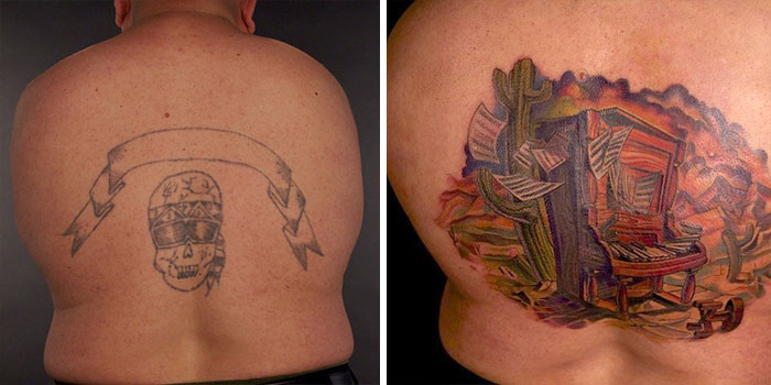 82 Creative Cover-Up Tattoo Ideas That Show A Bad Tattoo Is Not The End Of Life