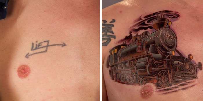 82 Creative Cover-Up Tattoo Ideas That Show A Bad Tattoo Is Not The End Of Life