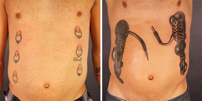 82 Creative Cover-Up Tattoo Ideas That Show A Bad Tattoo Is Not The End Of Life