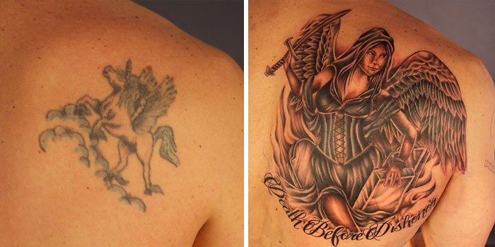 82 Creative Cover-Up Tattoo Ideas That Show A Bad Tattoo Is Not The End Of Life