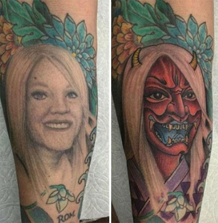 82 Creative Cover-Up Tattoo Ideas That Show A Bad Tattoo Is Not The End Of Life