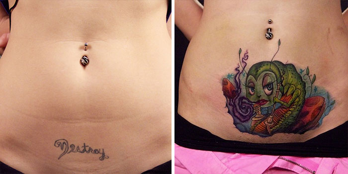 82 Creative Cover-Up Tattoo Ideas That Show A Bad Tattoo Is Not The End Of Life