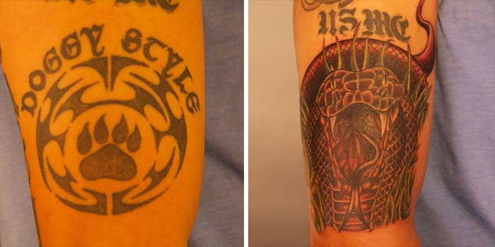 82 Creative Cover-Up Tattoo Ideas That Show A Bad Tattoo Is Not The End Of Life