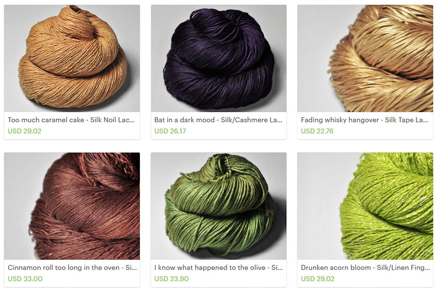 Whoever Is Naming The Colors Of These Yarns Has Seen Some Sh*t In Their Life