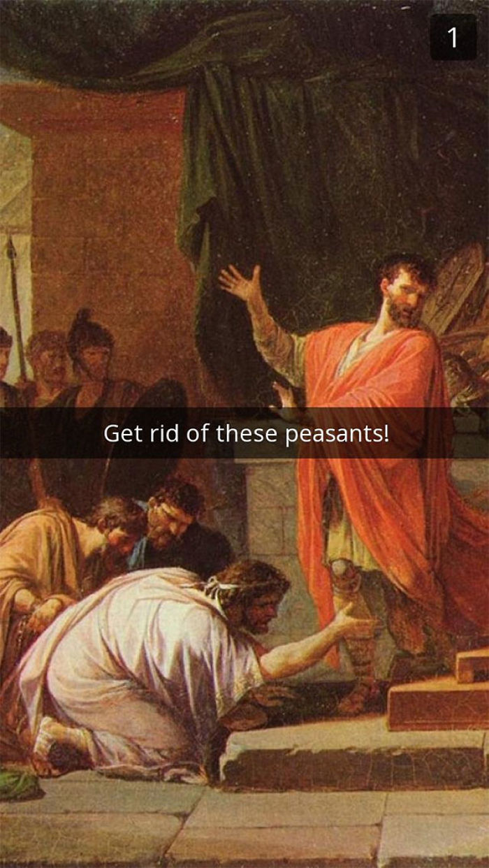 101 Museum Snapchats That&#8217;ll Make Art History Fun Again