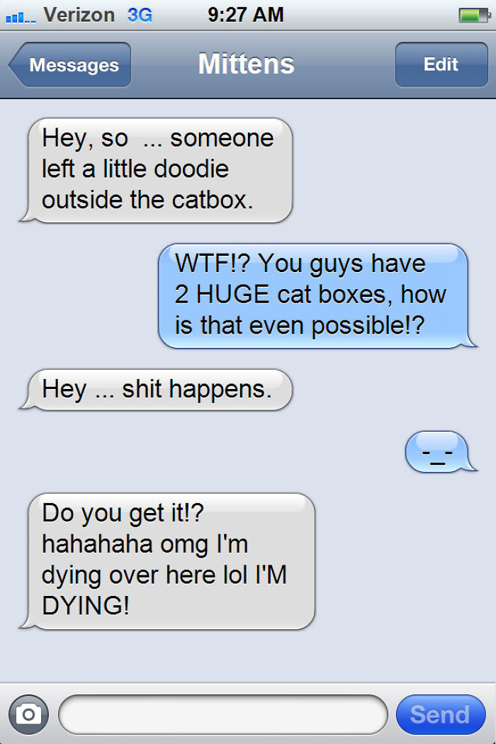 What If Cats Could Text? Woman Shares Conversations With Her 3 Rescued Cats What If Cats Could Text? Woman Shares Conversations With Her 3 Rescued Cats