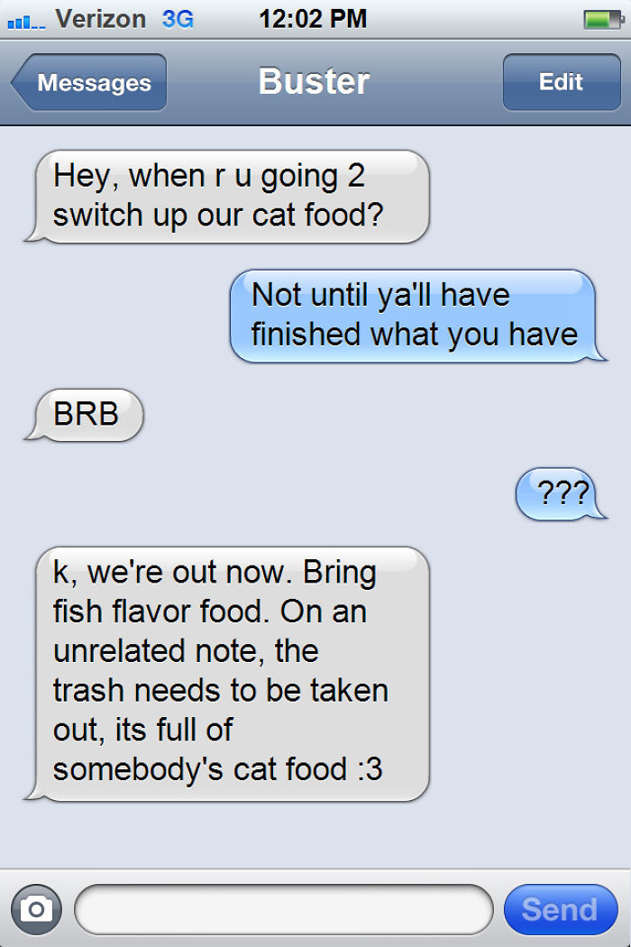 What If Cats Could Text? Woman Shares Conversations With Her 3 Rescued Cats What If Cats Could Text? Woman Shares Conversations With Her 3 Rescued Cats