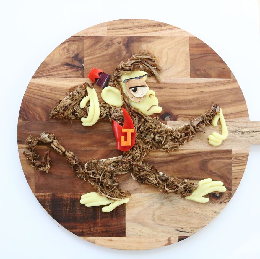 To Make My Son Eat Healthy Food, I Turn It Into His Favorite Cartoons To Make My Son Eat Healthy Food, I Turn It Into His Favorite Cartoons