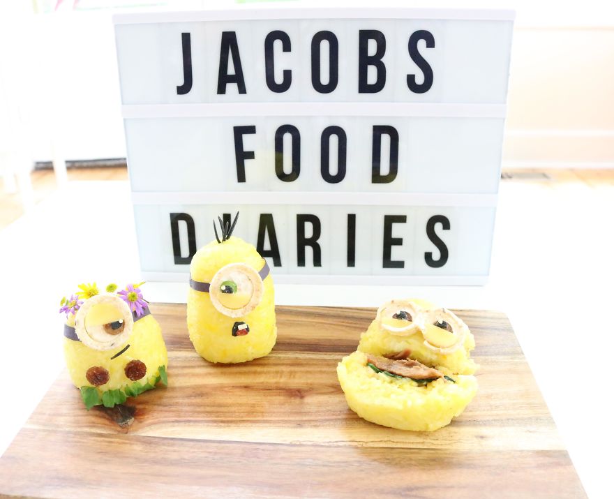 To Make My Son Eat Healthy Food, I Turn It Into His Favorite Cartoons To Make My Son Eat Healthy Food, I Turn It Into His Favorite Cartoons