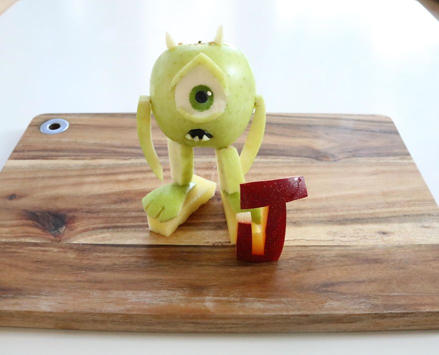 To Make My Son Eat Healthy Food, I Turn It Into His Favorite Cartoons To Make My Son Eat Healthy Food, I Turn It Into His Favorite Cartoons