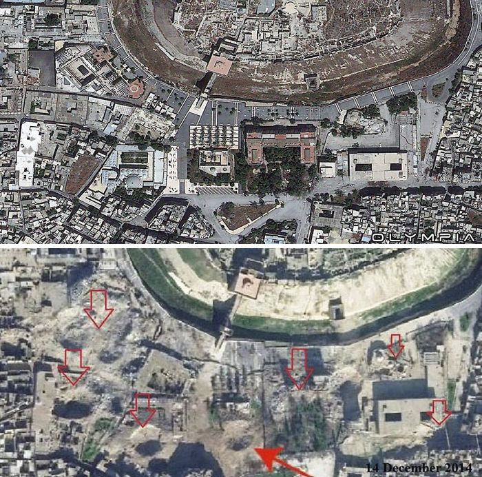 28 Before-And-After Pics Reveal What War Did To The Largest City In Syria 28 Before-And-After Pics Reveal What War Did To The Largest City In Syria