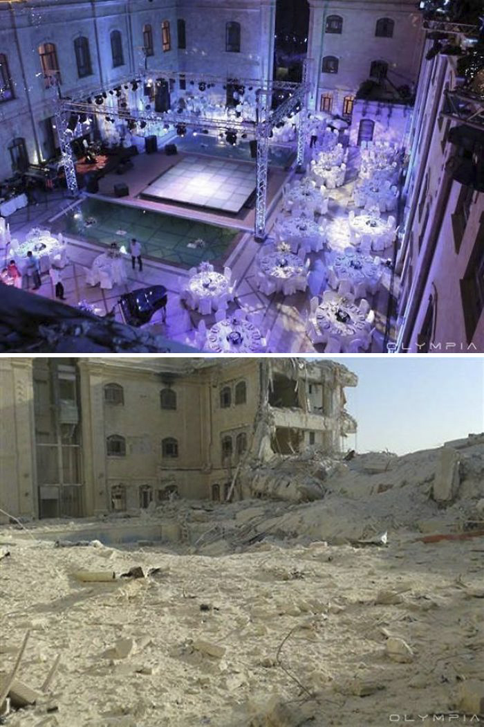 28 Before-And-After Pics Reveal What War Did To The Largest City In Syria 28 Before-And-After Pics Reveal What War Did To The Largest City In Syria