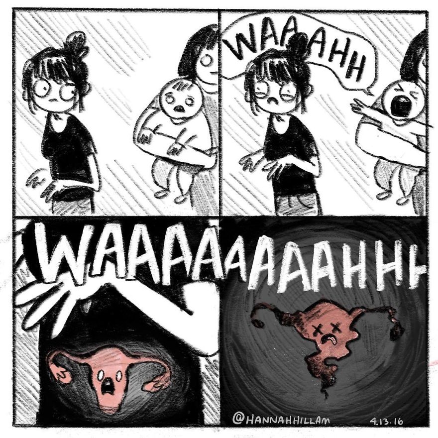 Artist Illustrates Daily Struggles Of A Modern Girl Artist Illustrates Daily Struggles Of A Modern Girl