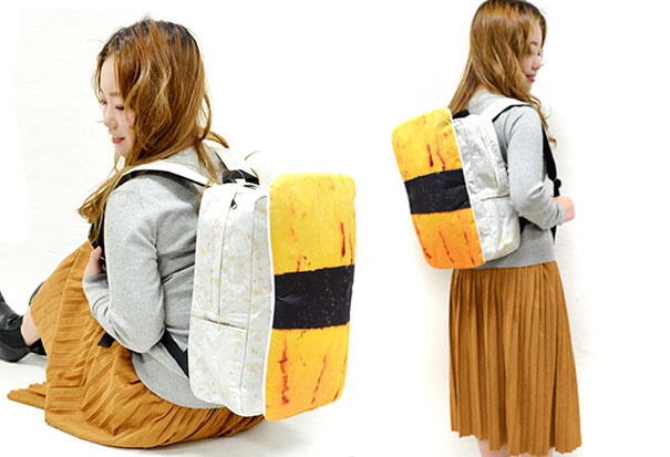 These Backpacks From Japan Look Like Giant Sushi