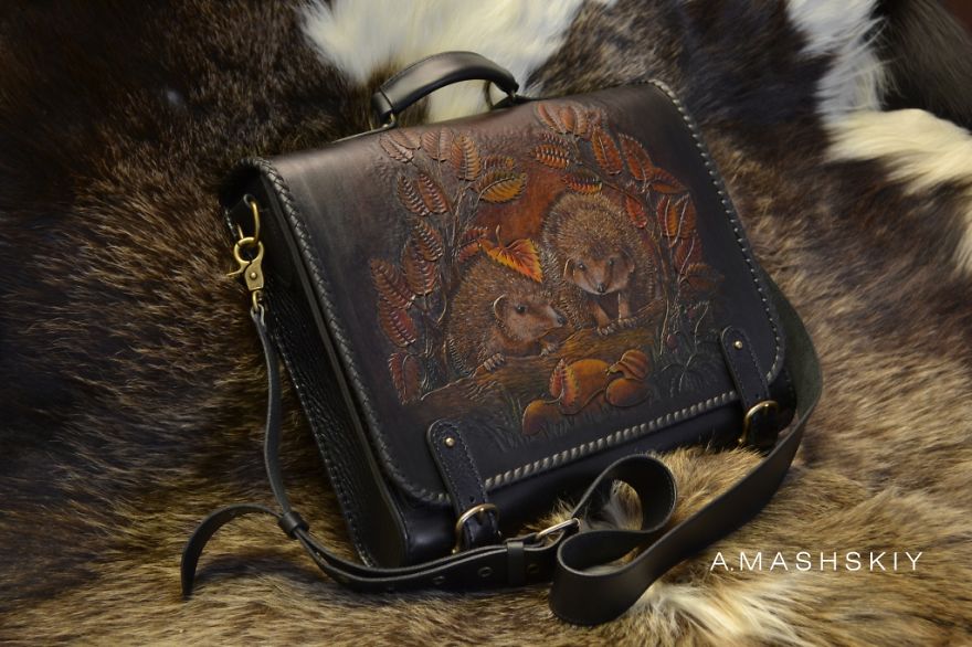 Creation Of The Briefcase ‘Forest Story’ Creation Of The Briefcase ‘Forest Story’