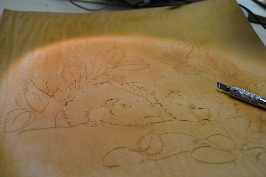 Creation Of The Briefcase ‘Forest Story’ Creation Of The Briefcase ‘Forest Story’