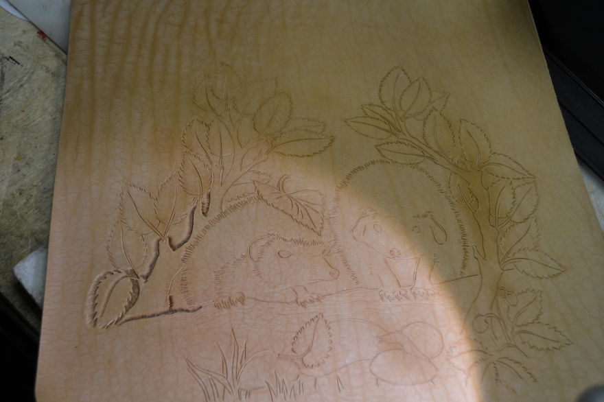 Creation Of The Briefcase ‘Forest Story’ Creation Of The Briefcase ‘Forest Story’