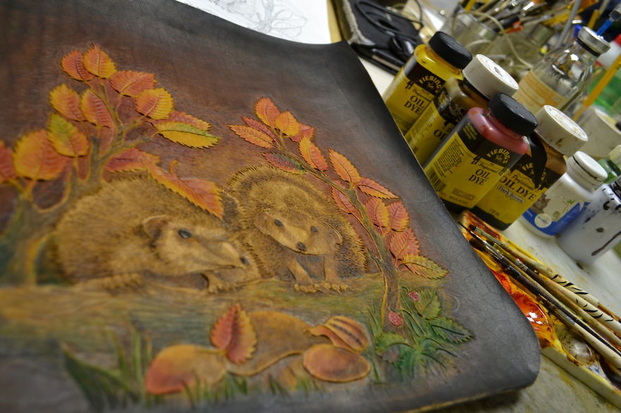 Creation Of The Briefcase ‘Forest Story’ Creation Of The Briefcase ‘Forest Story’