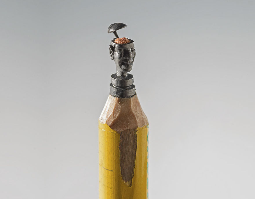 I Carved A Family Of Elephants Into A Pencil I Carved A Family Of Elephants Into A Pencil