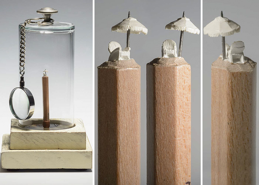 I Carved A Family Of Elephants Into A Pencil I Carved A Family Of Elephants Into A Pencil