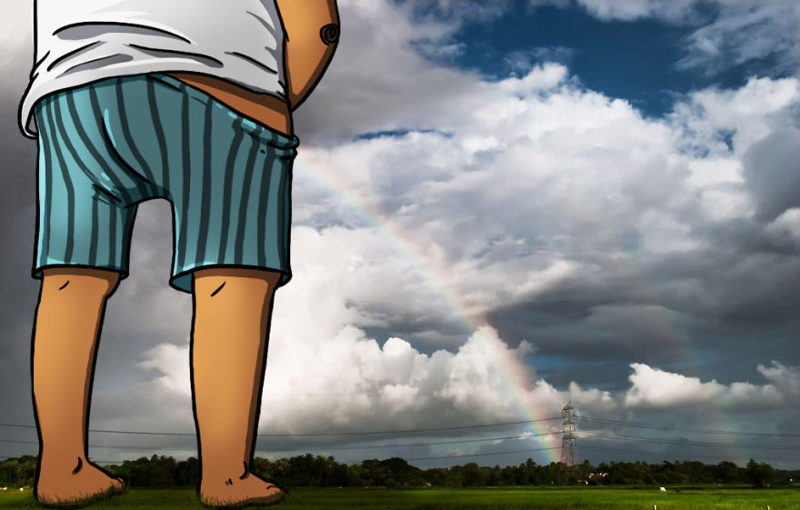 I Bombed The Beautiful &#8216;City Of Joy&#8217; With Unique And Hilarious Doodles!