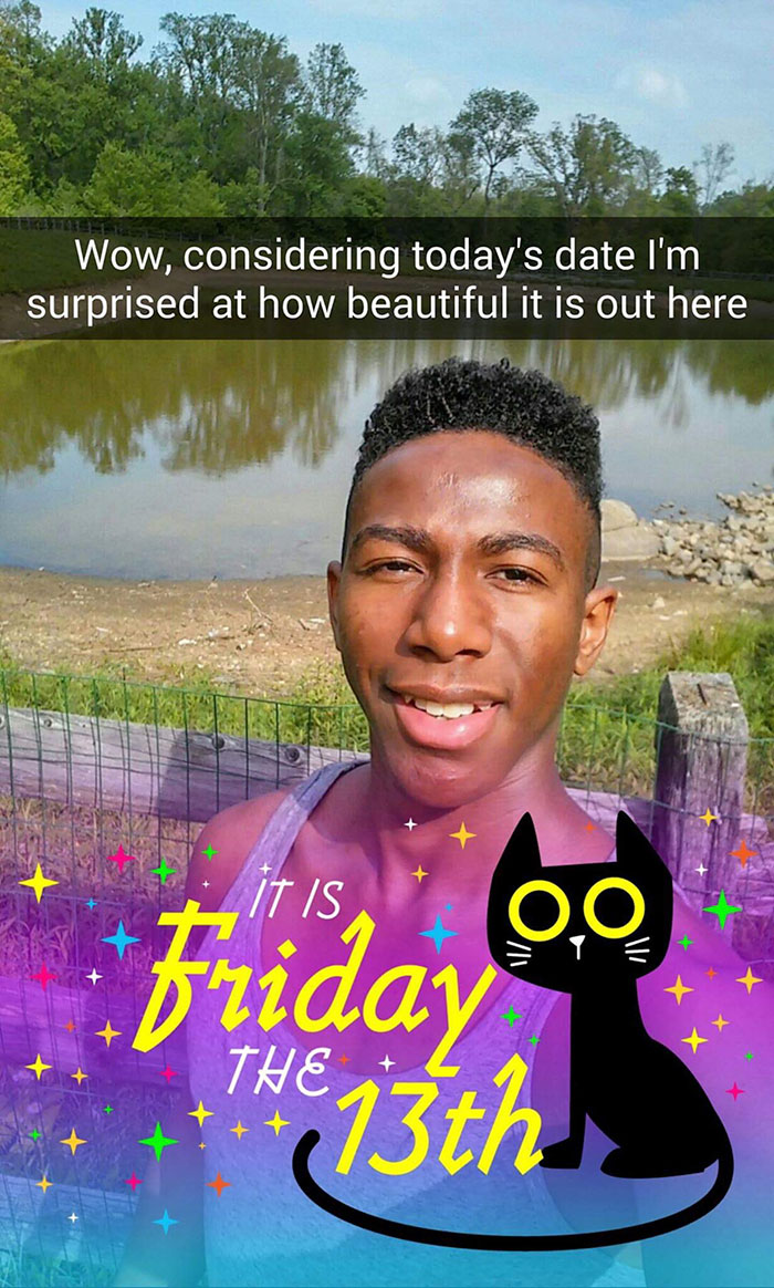 This Guy’s Incredibly Unlucky Snapchat Story Shows Why Friday The 13th Is Not A Joke This Guy’s Incredibly Unlucky Snapchat Story Shows Why Friday The 13th Is Not A Joke