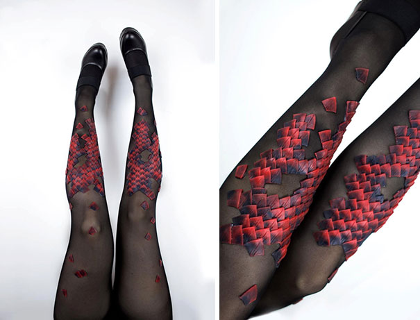 Mermaid Tights That Make It Look Like You&#8217;re Developing A Tail