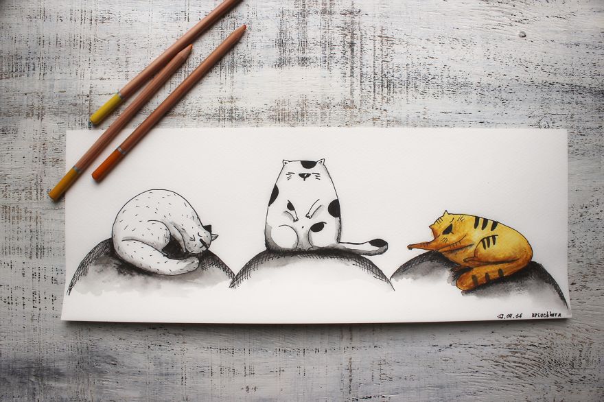 I Haven’t Painted A Single Pic For 3 Years Since My Son Was Born, So I Started This 365 Watercolor Challenge I Haven’t Painted A Single Pic For 3 Years Since My Son Was Born, So I Started This 365 Watercolor Challenge