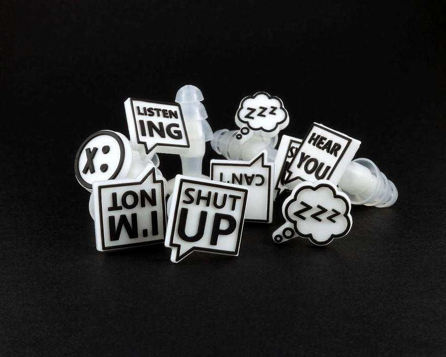 I&#8217;ve Designed Funny And Useful Travelling Earplugs