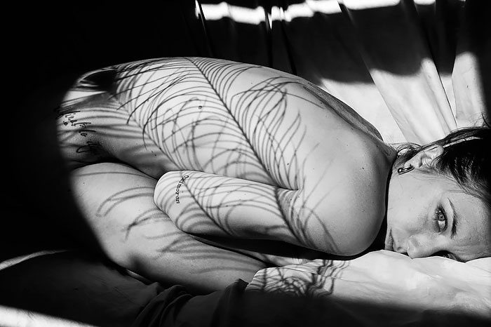 Women Dressed In Shadows Of Nature By Emilio Jiménez