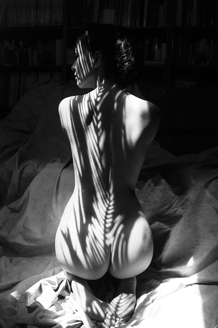 Women Dressed In Shadows Of Nature By Emilio Jiménez