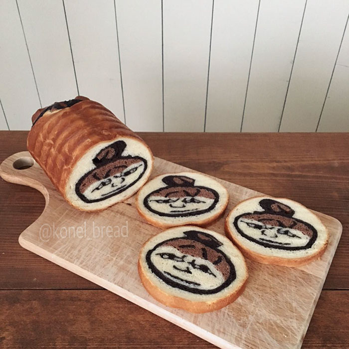 Japanese Mom Bakes Awesome Loaves of Bread Inspired By Her Kids Drawings And Nature Japanese Mom Bakes Awesome Loaves of Bread Inspired By Her Kids Drawings And Nature