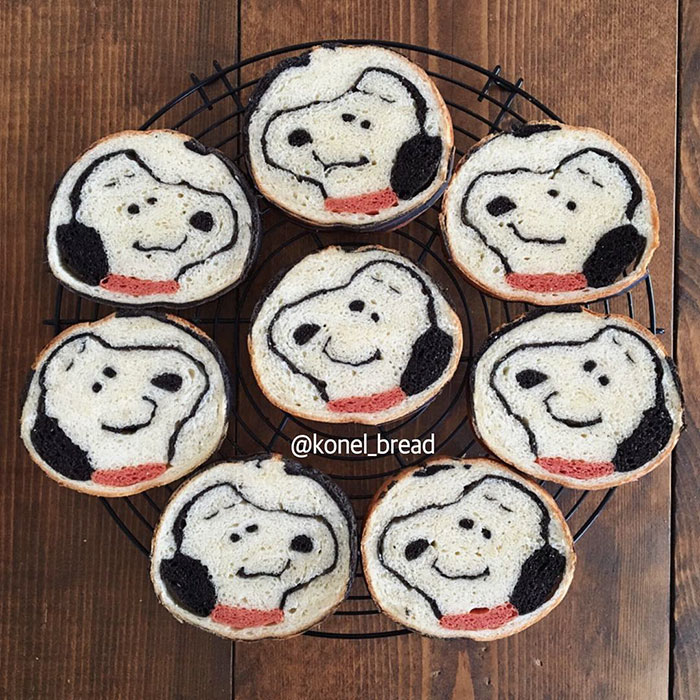 Japanese Mom Bakes Awesome Loaves of Bread Inspired By Her Kids Drawings And Nature Japanese Mom Bakes Awesome Loaves of Bread Inspired By Her Kids Drawings And Nature