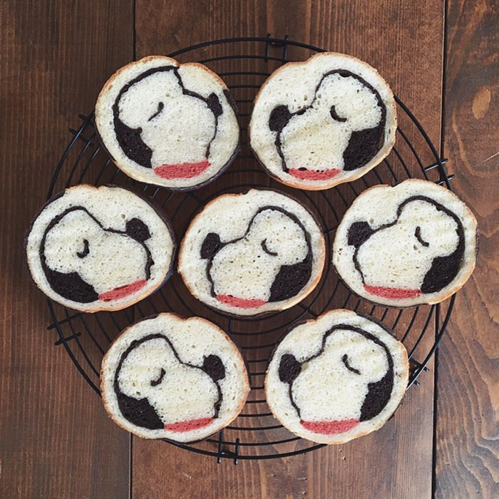 Japanese Mom Bakes Awesome Loaves of Bread Inspired By Her Kids Drawings And Nature Japanese Mom Bakes Awesome Loaves of Bread Inspired By Her Kids Drawings And Nature