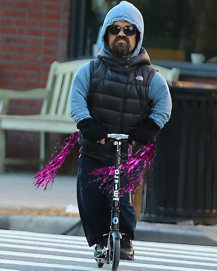 Tyrion Lannister Caught Riding A Scooter Gets Hilariously Photoshopped (96 Pics)