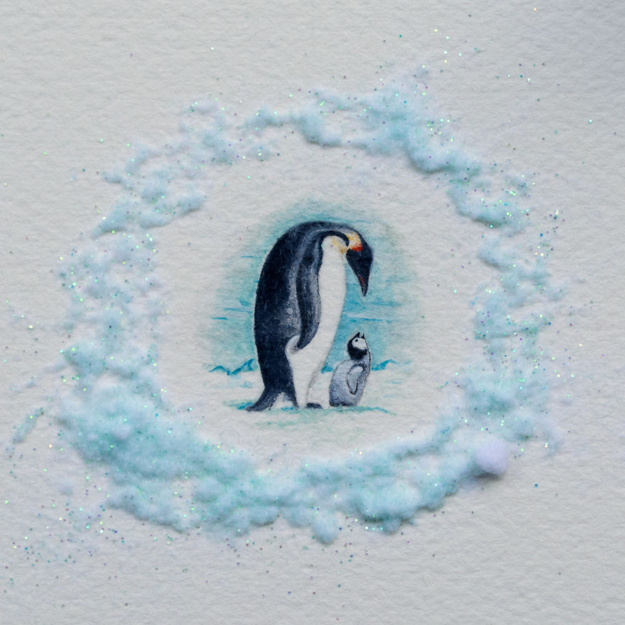 I Paint Miniature Watercolors To Show That Beauty Is In The Little Things