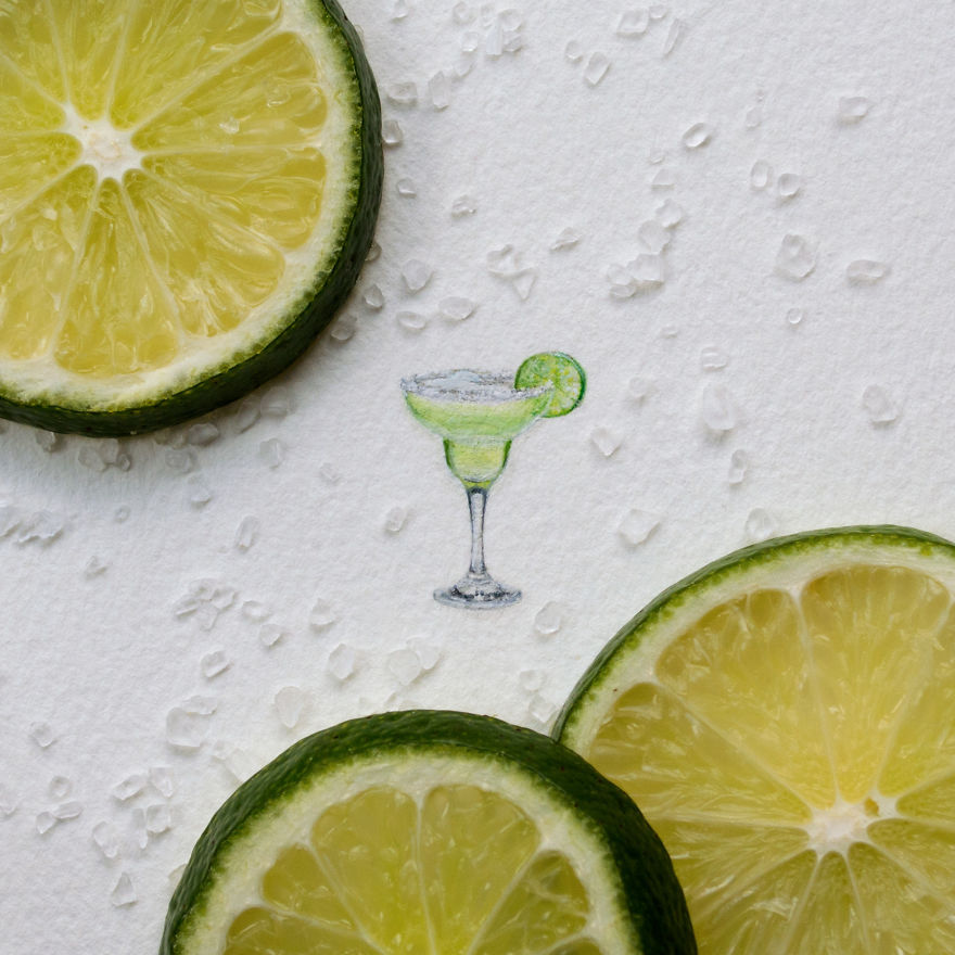 I Paint Miniature Watercolors To Show That Beauty Is In The Little Things