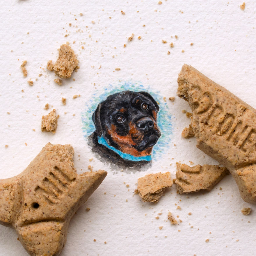 I Paint Miniature Watercolors To Show That Beauty Is In The Little Things