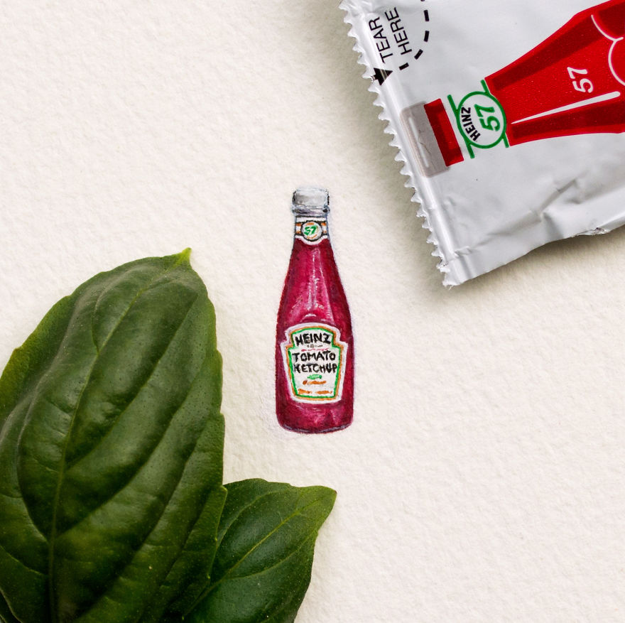 I Paint Miniature Watercolors To Show That Beauty Is In The Little Things