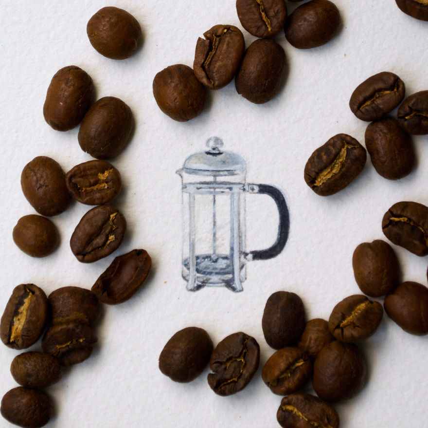 I Paint Miniature Watercolors To Show That Beauty Is In The Little Things