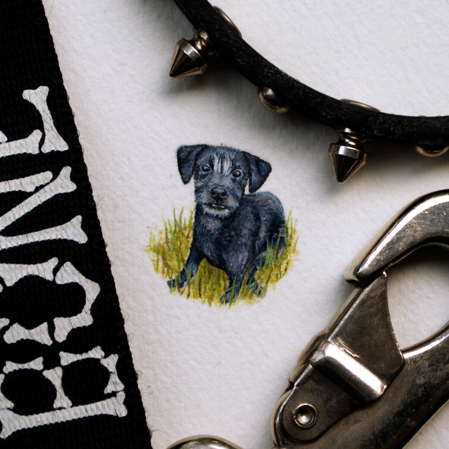 I Paint Miniature Watercolors To Show That Beauty Is In The Little Things