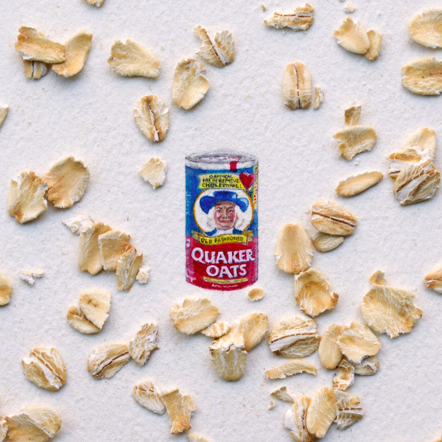 I Paint Miniature Watercolors To Show That Beauty Is In The Little Things