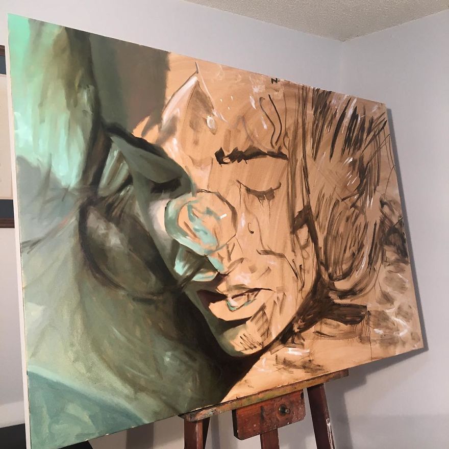 Realistic Underwater Paintings Inspired By My Memories Of Water Realistic Underwater Paintings Inspired By My Memories Of Water